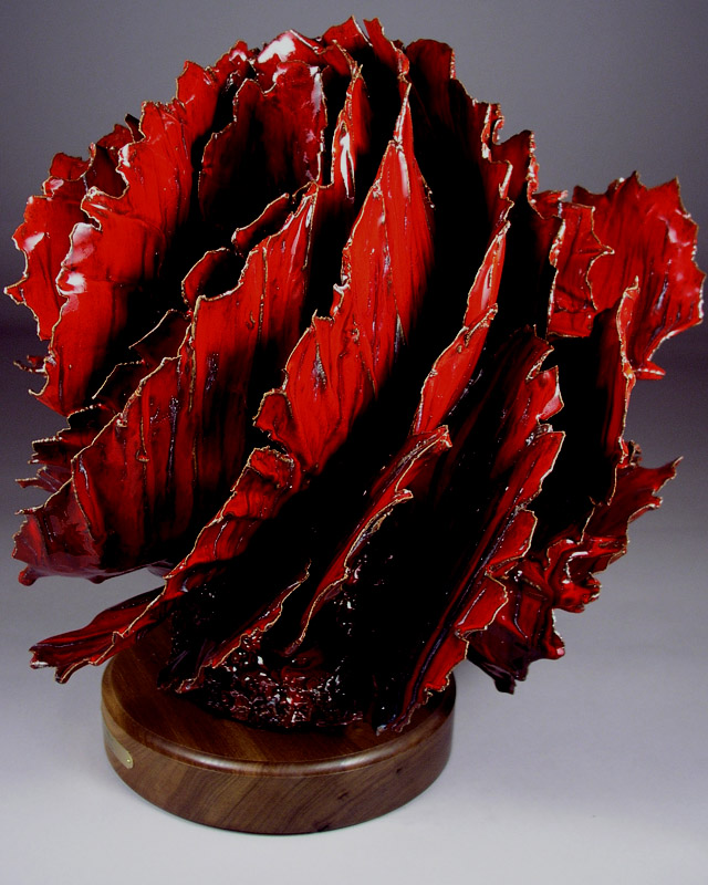 'Caldera' - abstract ceramic sculpture